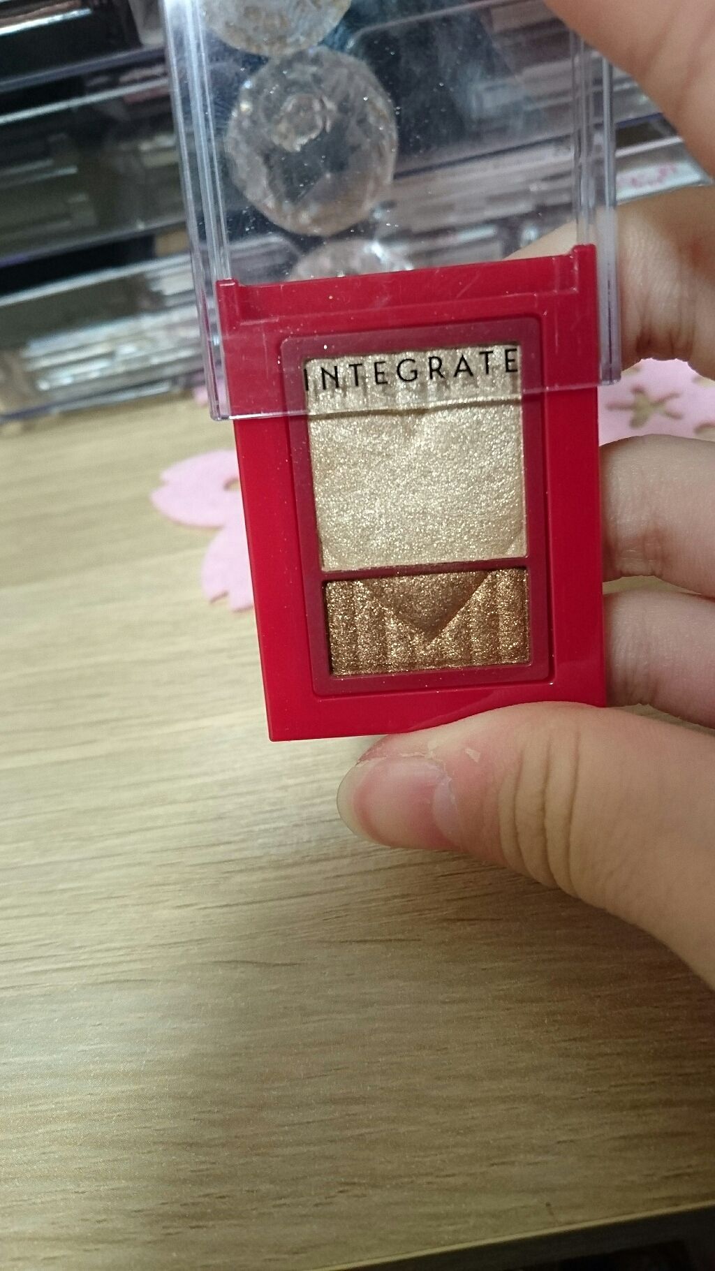 ワイドルックアイズ/インテグレート/アイシャドウパレットを使ったクチコミ（2枚目）