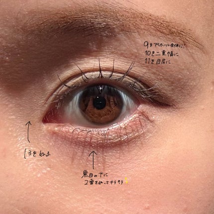 ソフトブラーリングアイパレット/wakemake/アイシャドウパレットを使ったクチコミ(3枚目)