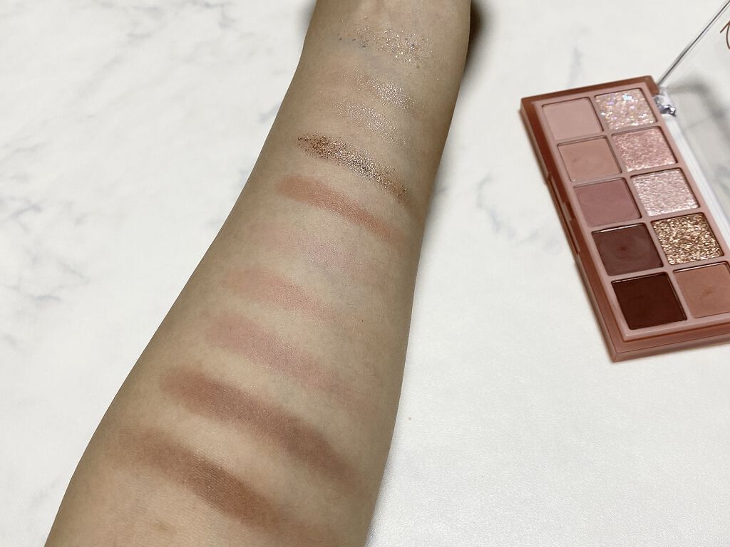 ベターザンパレット/rom&nd/アイシャドウパレットを使ったクチコミ（3枚目）