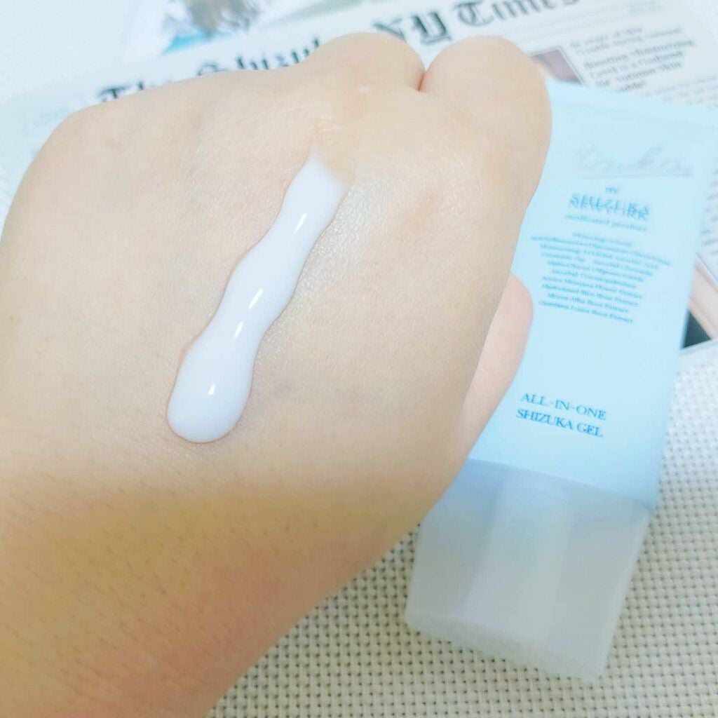 オールインワン シズカゲル/Shizuka BY SHIZUKA NEWYORK/オールインワン化粧品を使ったクチコミ(4枚目)