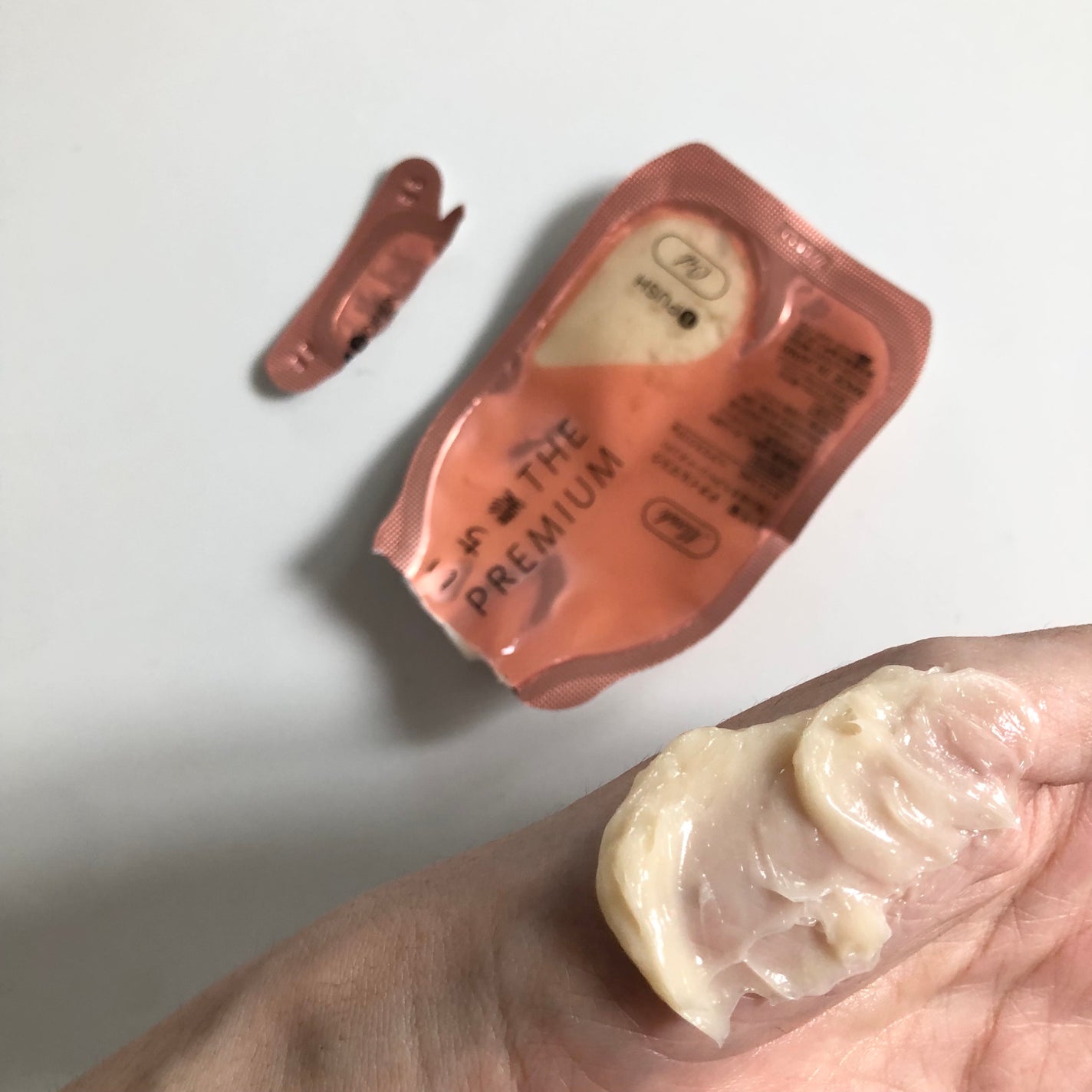 いち髪 THE PREMIUM Wケアブースター美容オイルマスク/いち髪/ヘアマスク・ヘアパックを使ったクチコミ(5枚目)