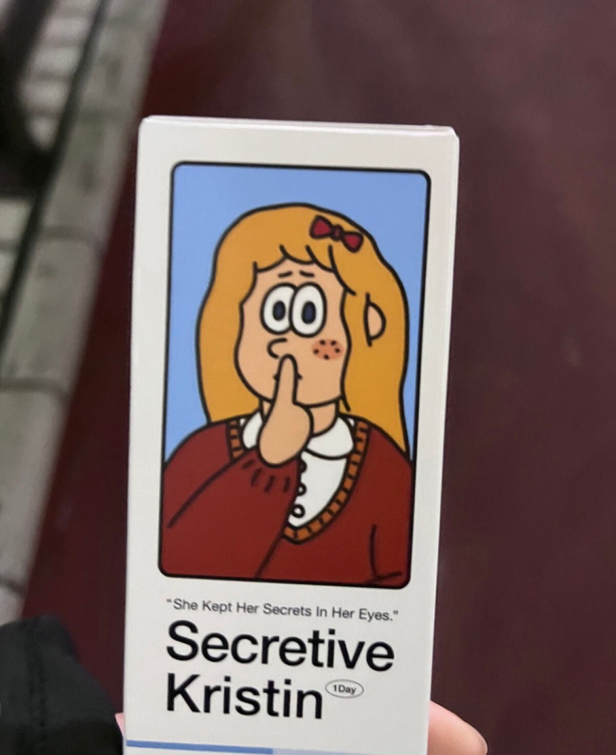 Secretive Kristen 1day/Hapa kristin/ワンデー(1DAY)カラコンを使ったクチコミ(3枚目)