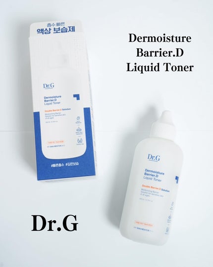 ザモイスチャーバリアDリキッドトナー/Dr.G/化粧水を使ったクチコミ(1枚目)