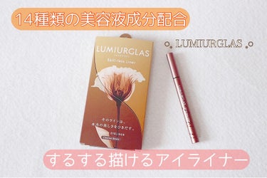 スキルレスライナー/LUMIURGLAS/リキッドアイライナーを使ったクチコミ（1枚目）