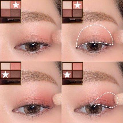 スキニーリッチシャドウ/excel/アイシャドウパレットを使ったクチコミ(4枚目)