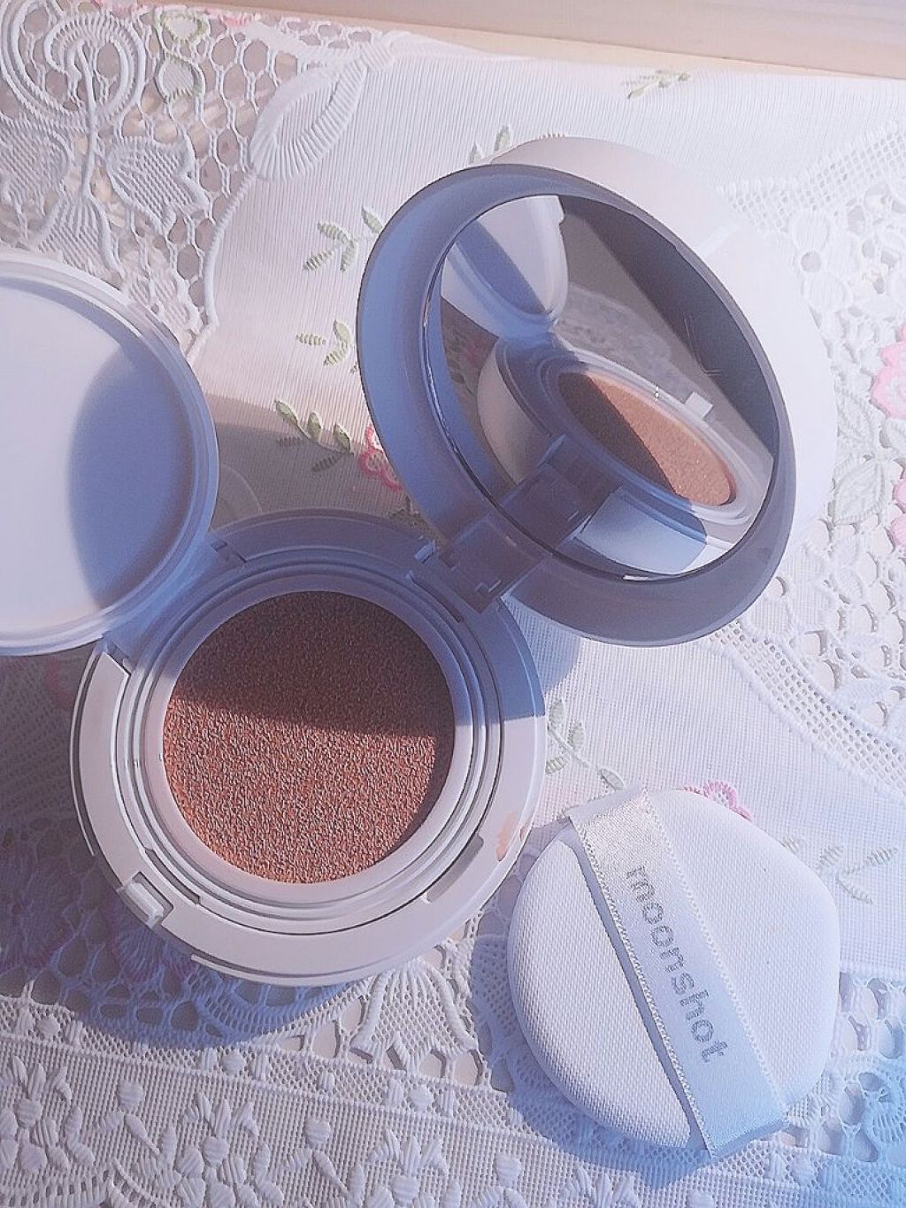 マイクロセッティングフィットEX SPF50+PA++++　Micro setting fit Cushion EX/moonshot/クッションファンデーションを使ったクチコミ（2枚目）