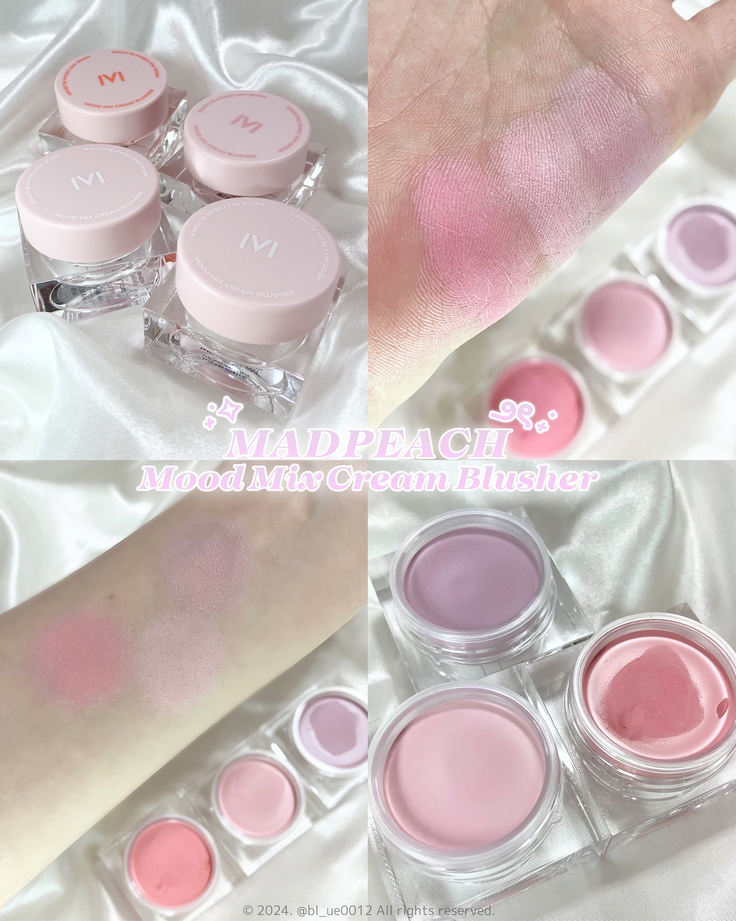 ムードミックスクリームブラッシャー/MAD PEACH/ジェル・クリームチークを使ったクチコミ（1枚目）