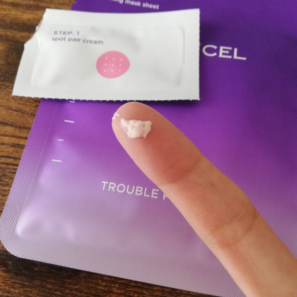 トラブルペアーマスク/DEWYCEL/シートマスク・パックを使ったクチコミ(4枚目)