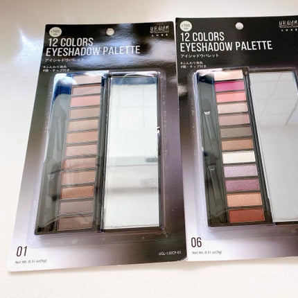 UR GLAM LUXE 12 COLORS EYESHADOW PALLET/U R GLAM/アイシャドウパレットを使ったクチコミ(3枚目)