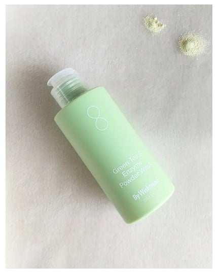 グリーンティー&エンザイムパウダーウォッシュ/By Wishtrend/洗顔パウダーを使ったクチコミ(4枚目)