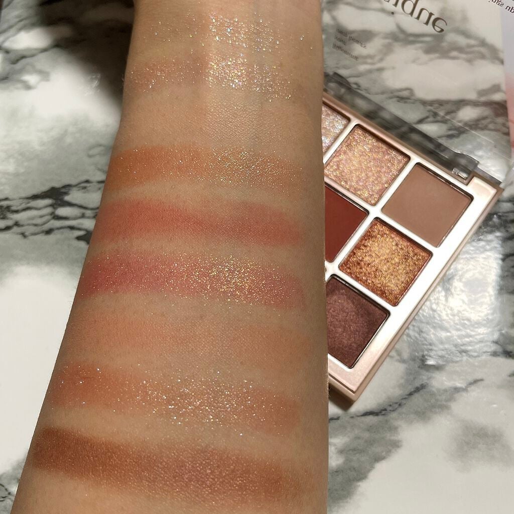 シャドウパレット/dasique/アイシャドウパレットを使ったクチコミ(4枚目)