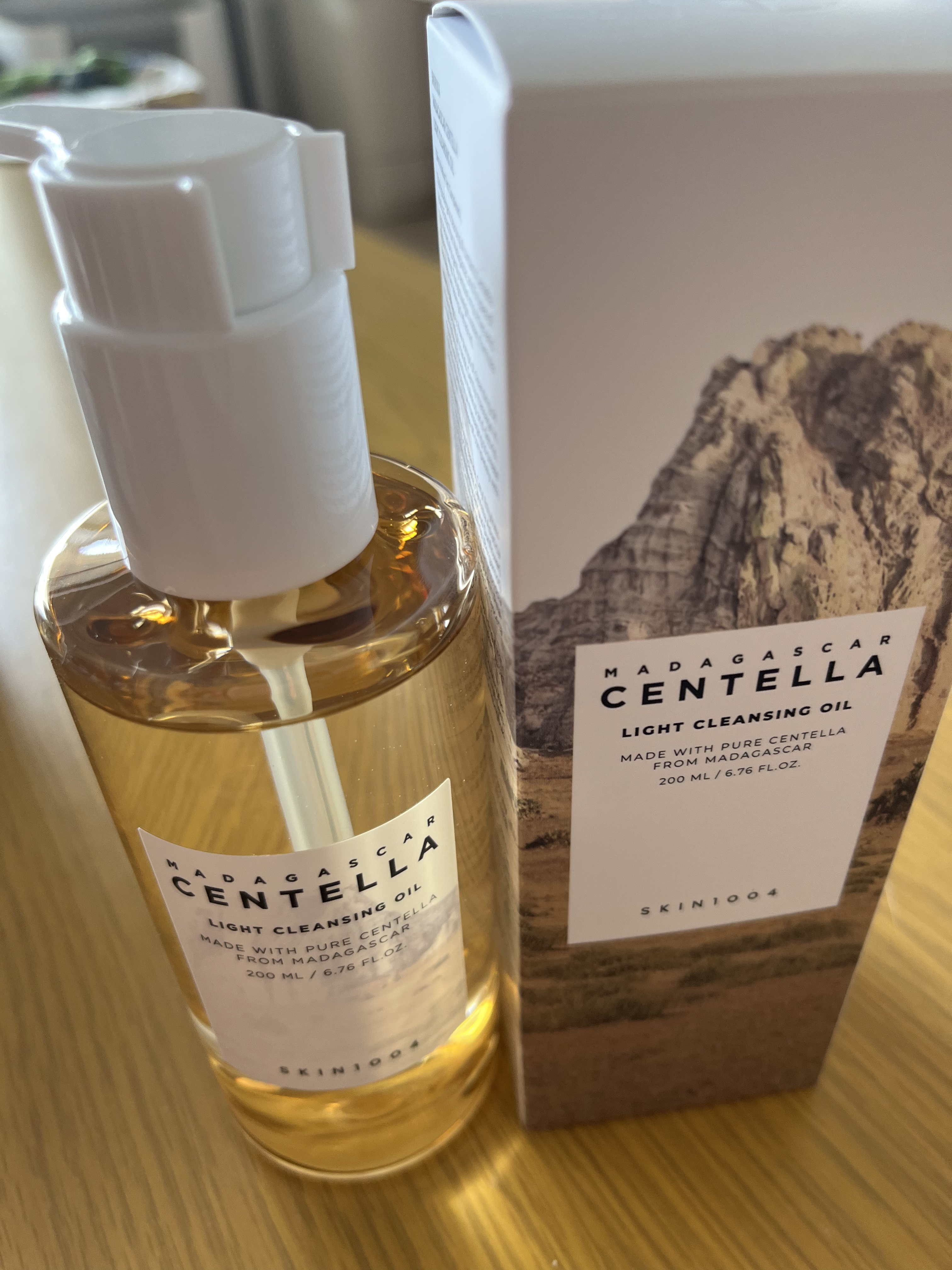 センテラ ライトクレンジングオイル/SKIN1004/オイルクレンジングを使ったクチコミ（1枚目）