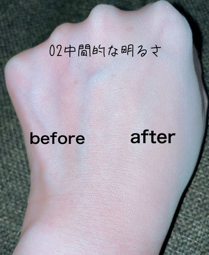 パウダーファンデーション/media luxe/パウダーファンデーションを使ったクチコミ(5枚目)