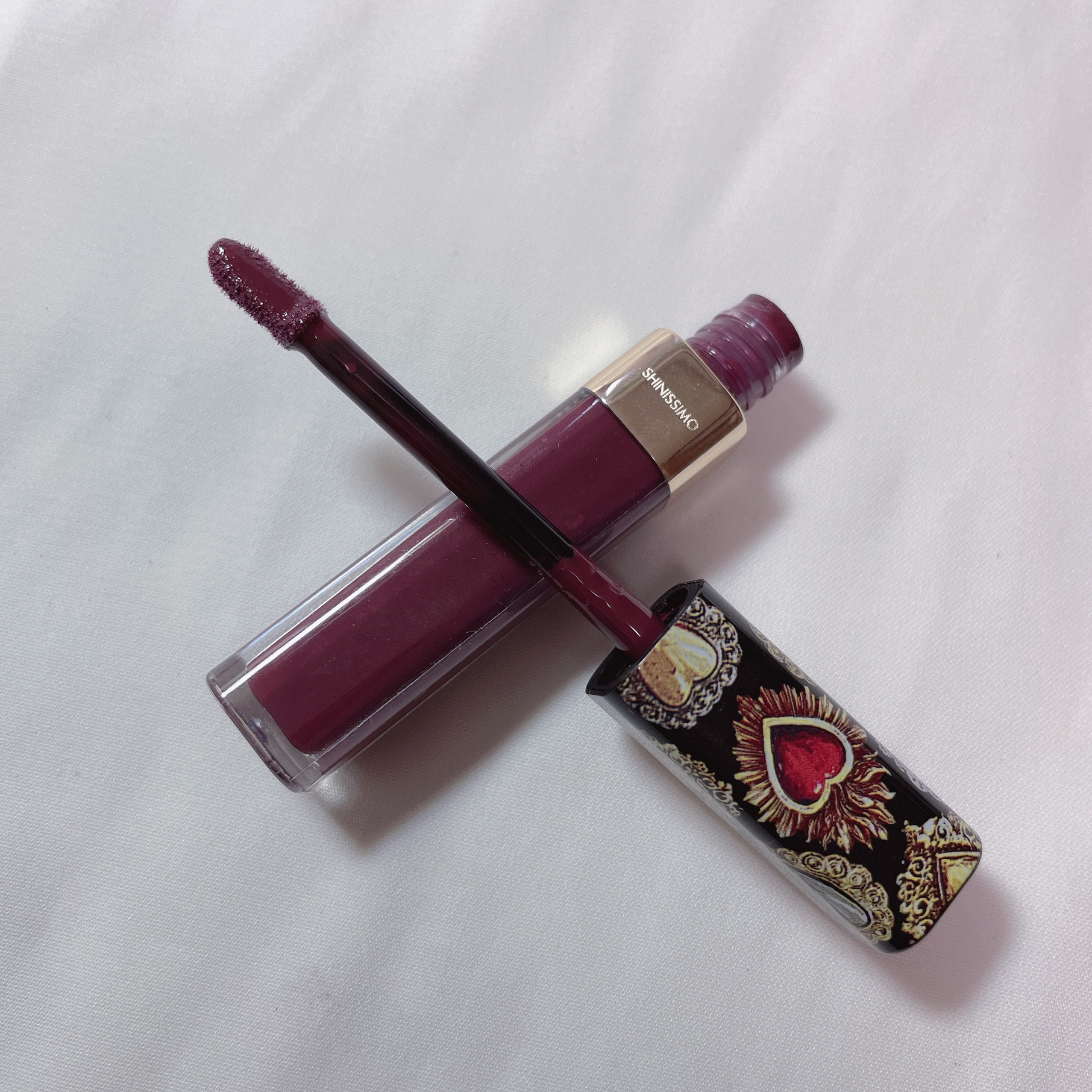 シャイニッシモ ハイシャインリップラッカー/DOLCE&GABBANA BEAUTY/口紅を使ったクチコミ（2枚目）