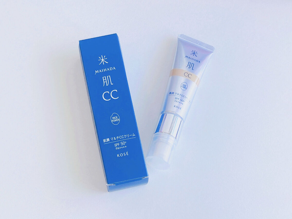 肌潤　マルチCCクリーム/米肌/CCクリームを使ったクチコミ（2枚目）