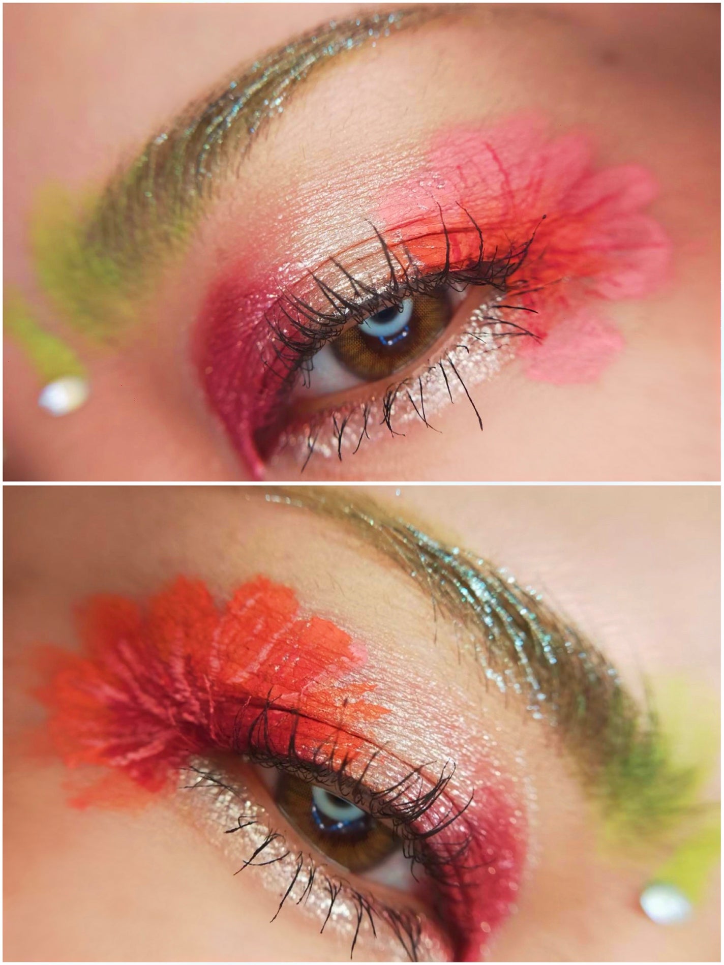 花簇流錦 クリーミーリキッドアイシャドウ/花西子/リキッドアイシャドウを使ったクチコミ(1枚目)