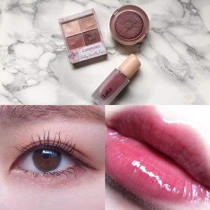 あゆみ on LIPS 「・\#todaysmake/・アイシャドウ☑@canmaket..」(1枚目)