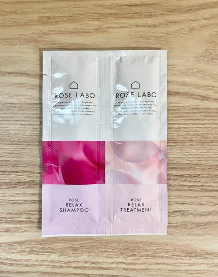 ローズリラックスシャンプー&トリートメント トライアル 1回分/ROSE LABO/市販シャンプーを使ったクチコミ(1枚目)