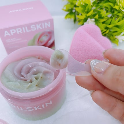 ピンクアロエメレンゲクレンザー/APRILSKIN/その他洗顔料を使ったクチコミ(5枚目)