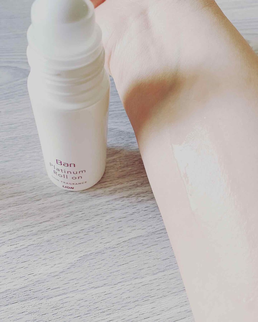 Ban 汗ブロック　プラチナロールオン　無香性/Ban/デオドラント・制汗剤を使ったクチコミ（2枚目）