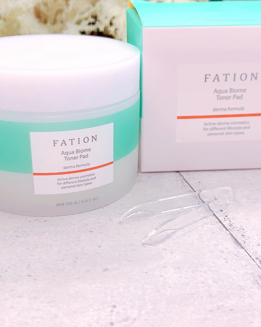 アクアバイオーム トナー パッド/FATION/トナーパッドを使ったクチコミ（1枚目）