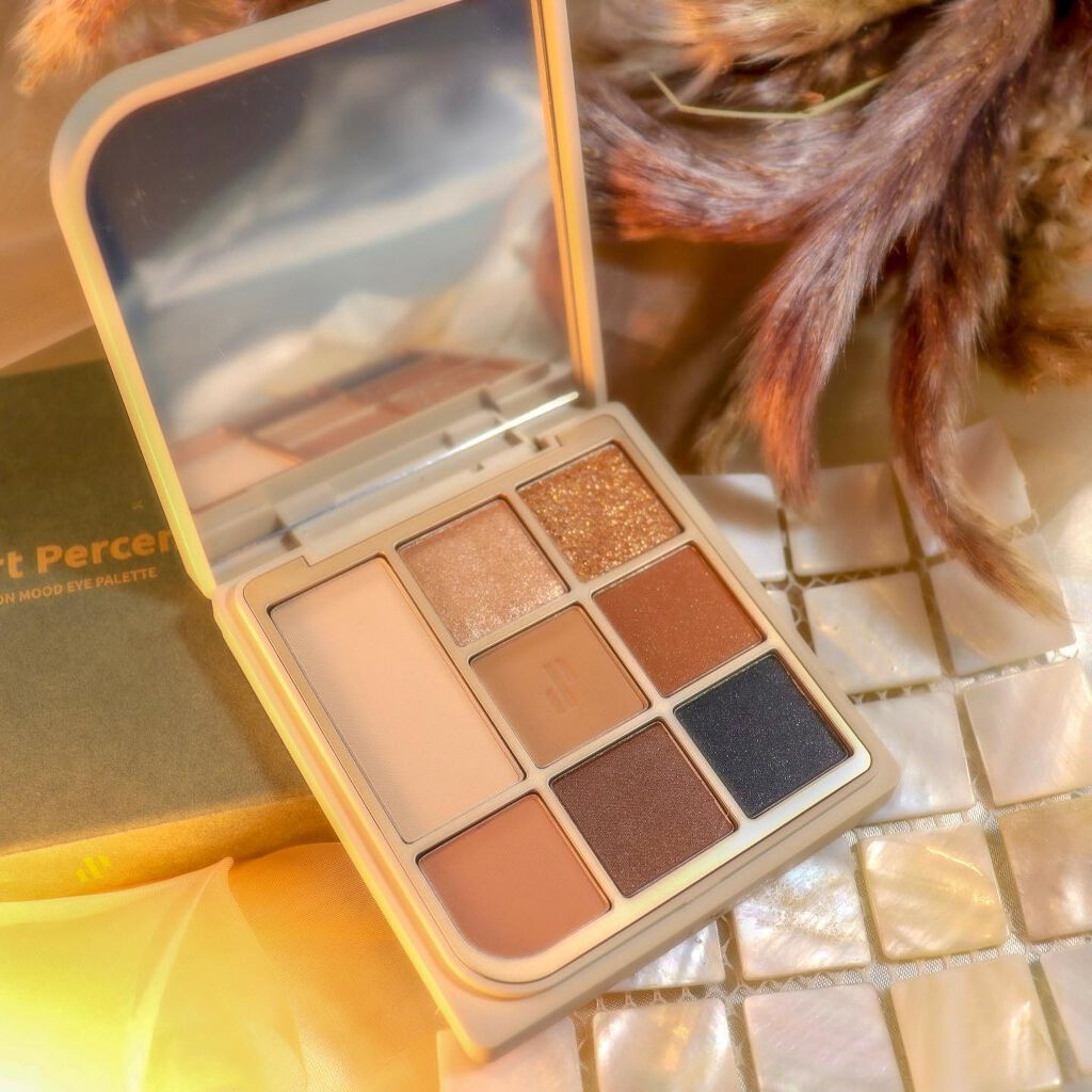 ドットオンムードアイパレット/Heart Percent/アイシャドウパレットを使ったクチコミ（2枚目）