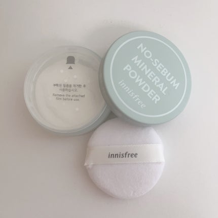 ノーセバム ミネラルパウダー N/innisfree/ルースパウダーを使ったクチコミ(1枚目)