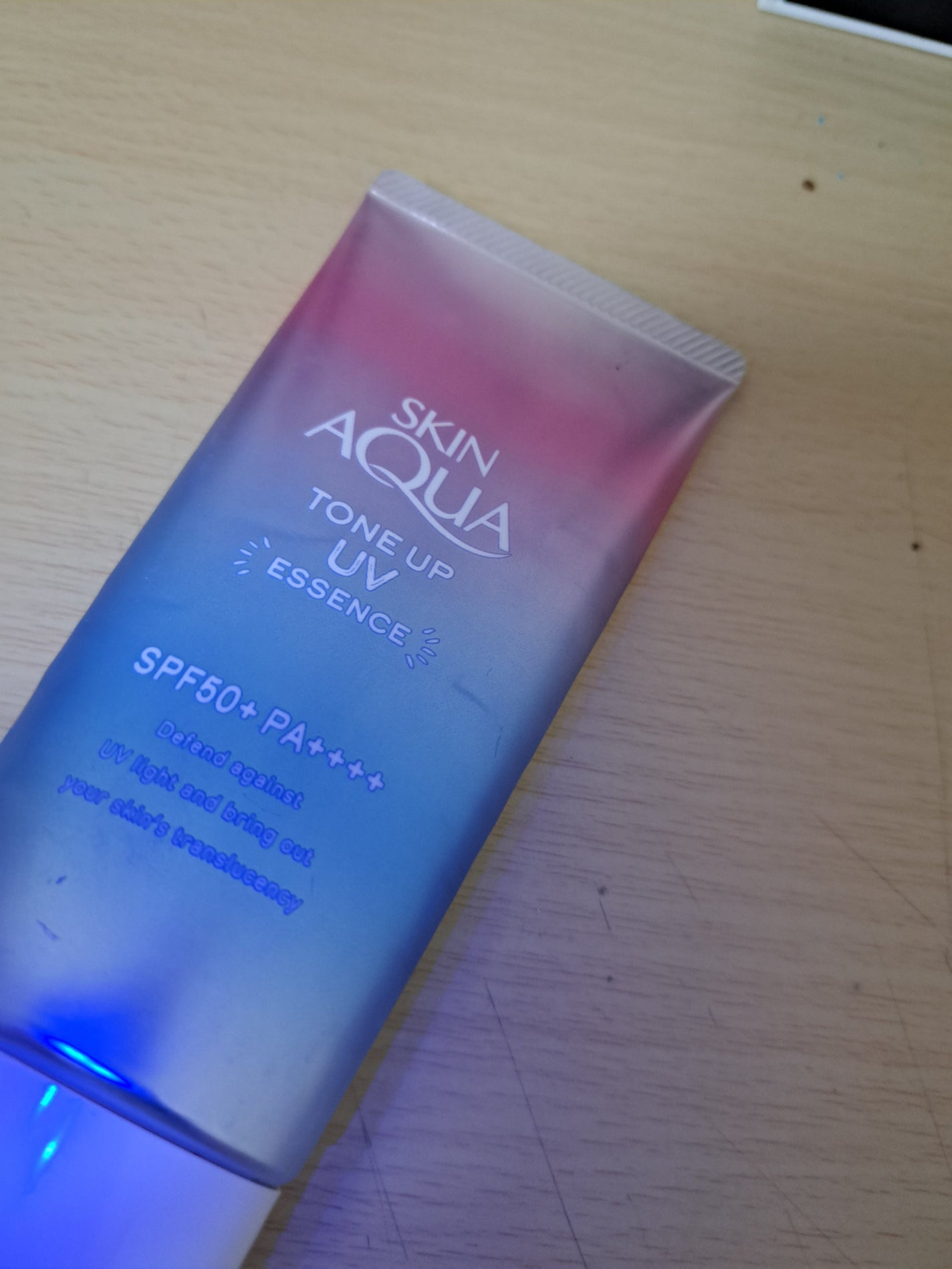 スキンアクア トーンアップUVエッセンス/スキンアクア/日焼け止めクリームを使ったクチコミ(1枚目)