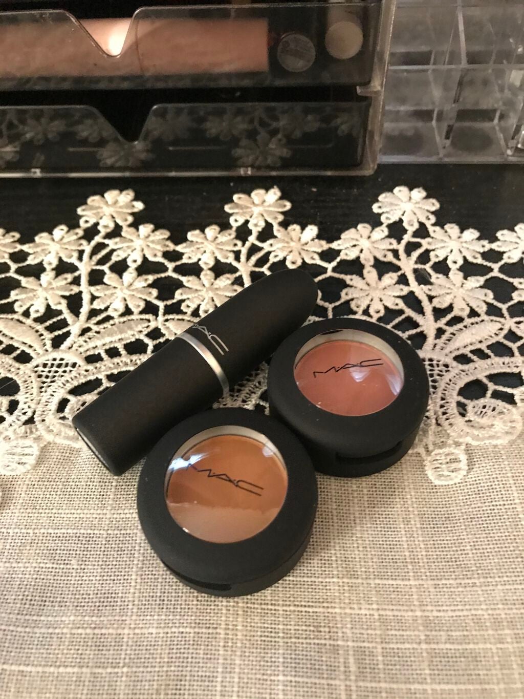 パウダーキス リップスティック/M・A・C/口紅を使ったクチコミ(1枚目)