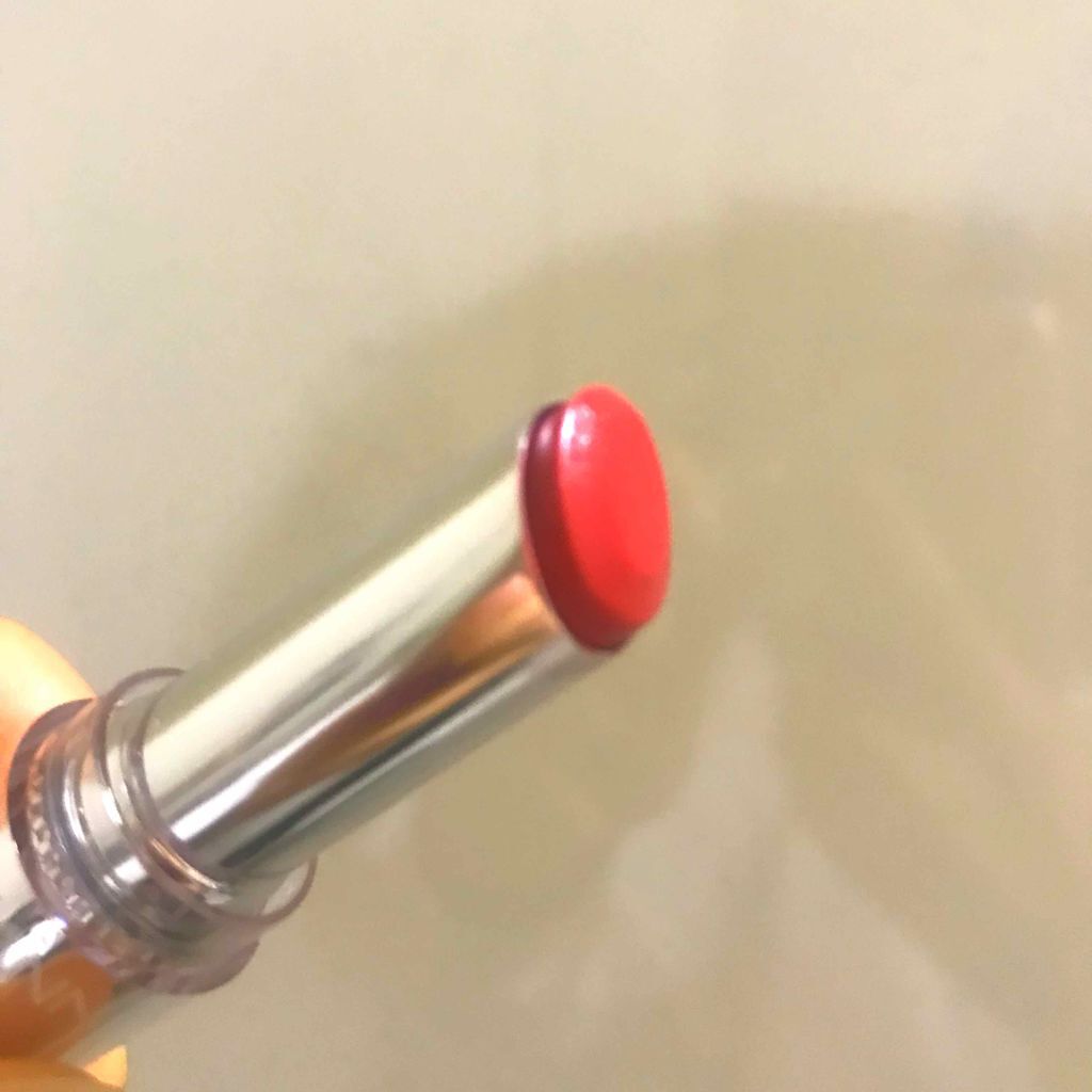 ラスティンググロスリップ/CEZANNE/口紅を使ったクチコミ(3枚目)