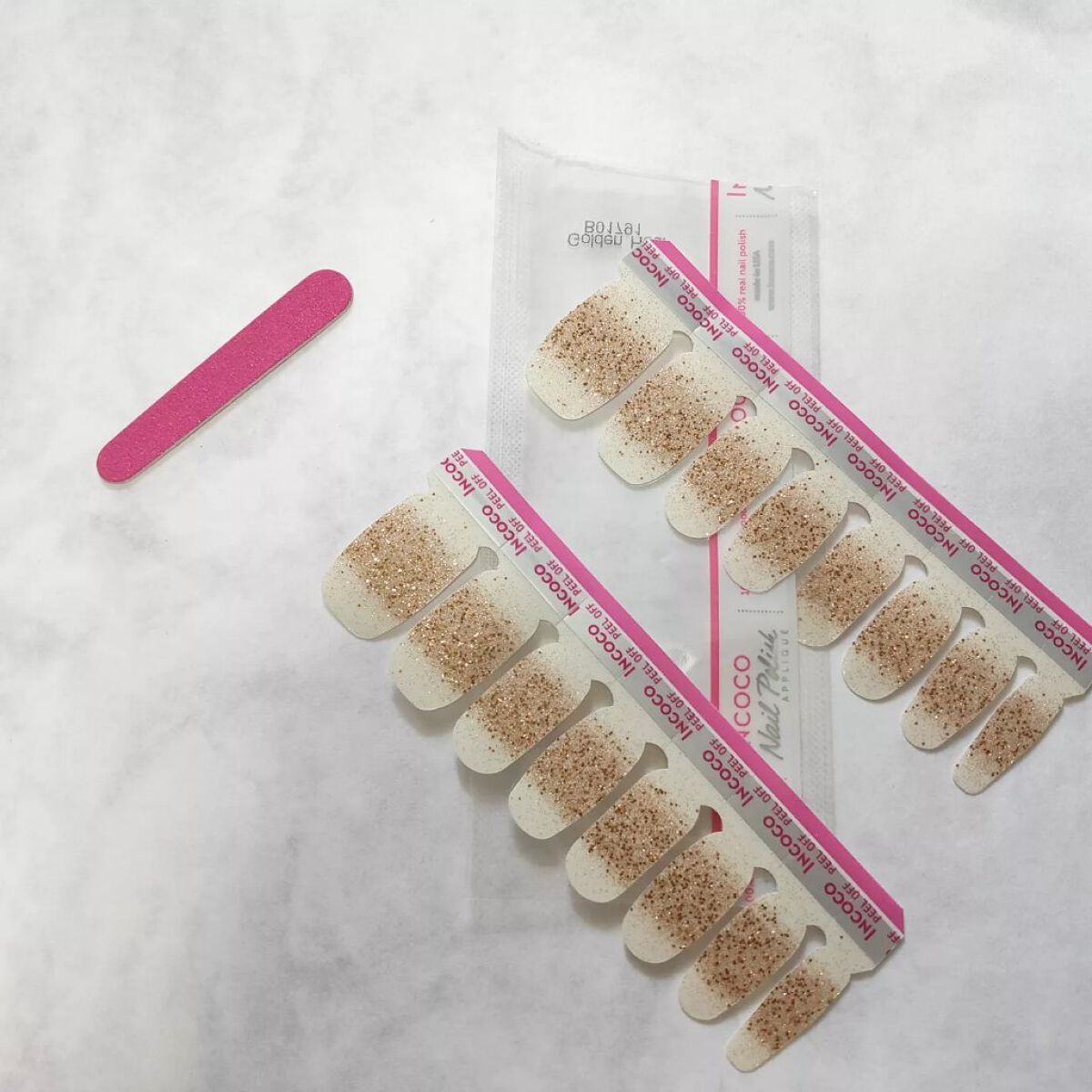 INCOCO インココ  マニキュアシート/インココ/ネイルシールを使ったクチコミ（3枚目）