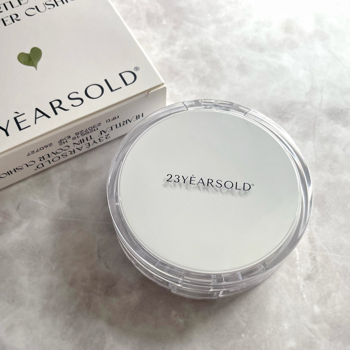 ハートリーフシーンカバークッション/23years old/クッションファンデーションを使ったクチコミ(6枚目)