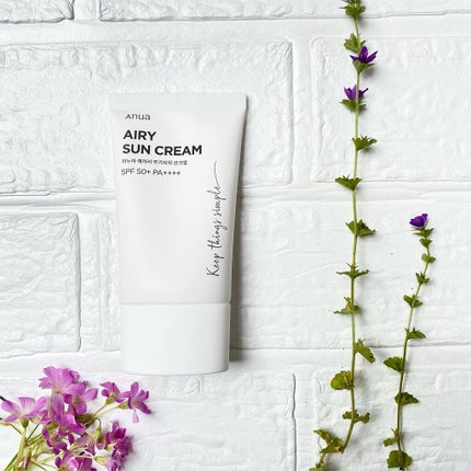 エアリーサンクリーム SPF50+PA++++/Anua/日焼け止めクリームを使ったクチコミ(1枚目)