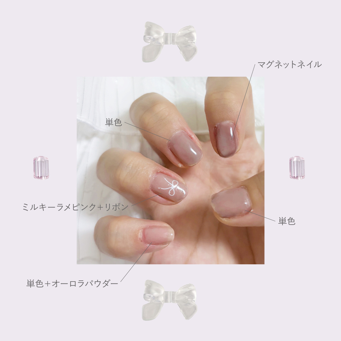 オーロラパウダー/セリア/ネイル用品を使ったクチコミ（2枚目）