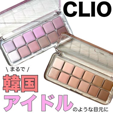 プロ アイ パレット エアー/CLIO/アイシャドウパレットを使ったクチコミ（1枚目）