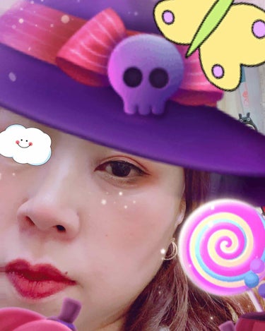 リサ・ラーソン♡クッションファンデマニア on LIPS 「☠🎃HappyHalloween🍭🍬ふふふ(*´ｖ｀)メイクは..」（2枚目）