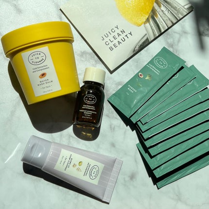 ウォーターウォッシュバーム/JUICE TO CLEANSE/スクラブ・ゴマージュを使ったクチコミ(10枚目)