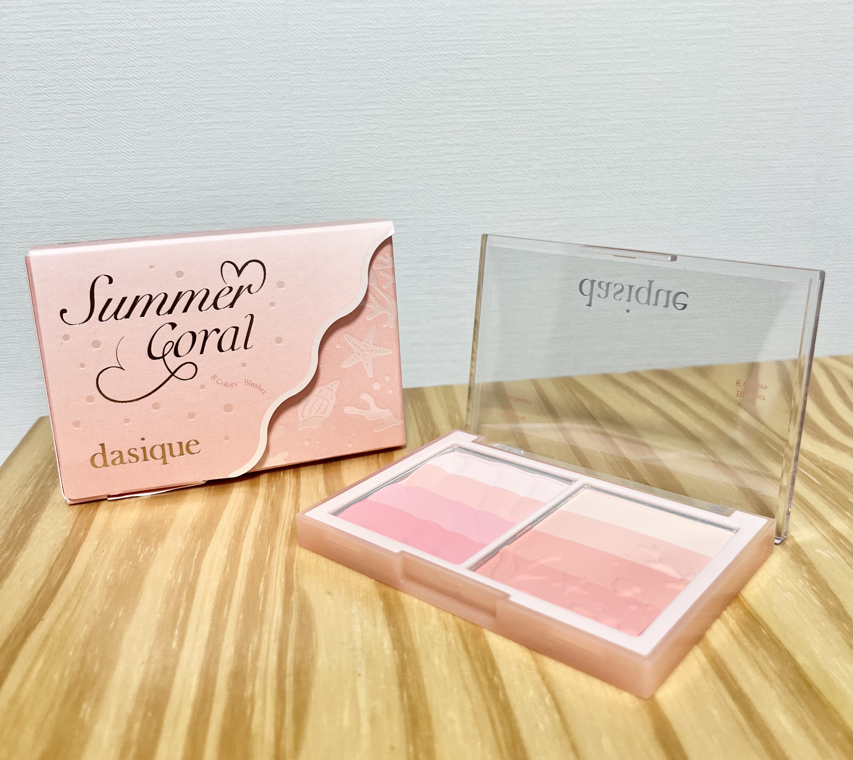 ブレンディングレイヤーチーク/dasique/パウダーチークを使ったクチコミ（1枚目）