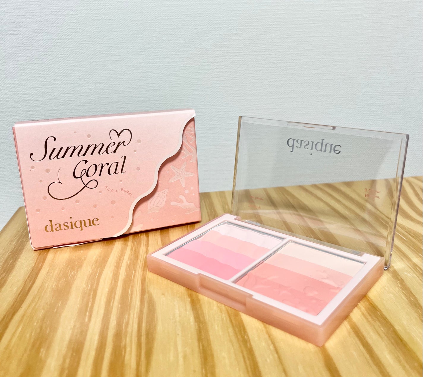 ブレンディングレイヤーチーク/dasique/パウダーチークを使ったクチコミ(1枚目)