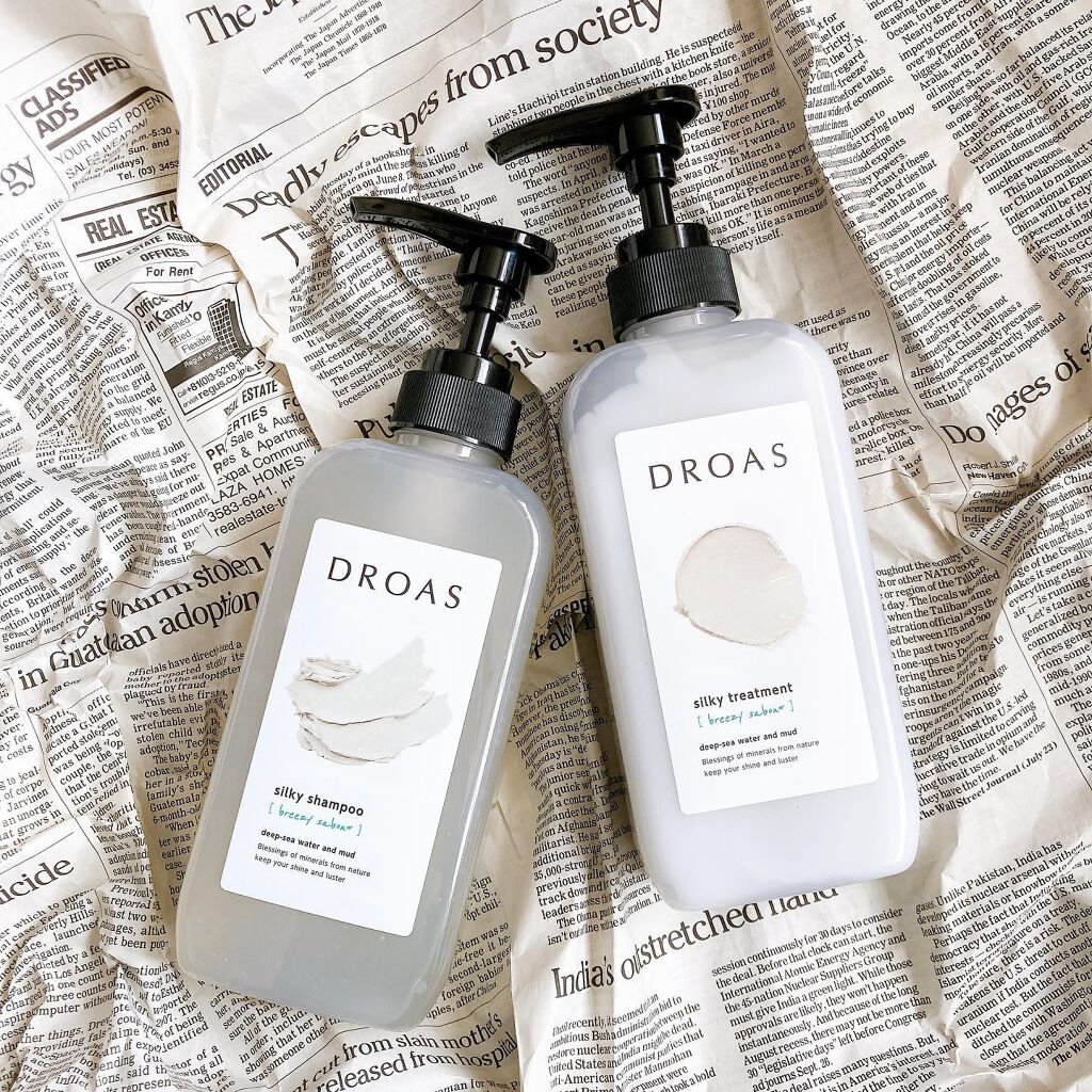 シルキーシャンプー/トリートメント/DROAS/市販シャンプーを使ったクチコミ(1枚目)