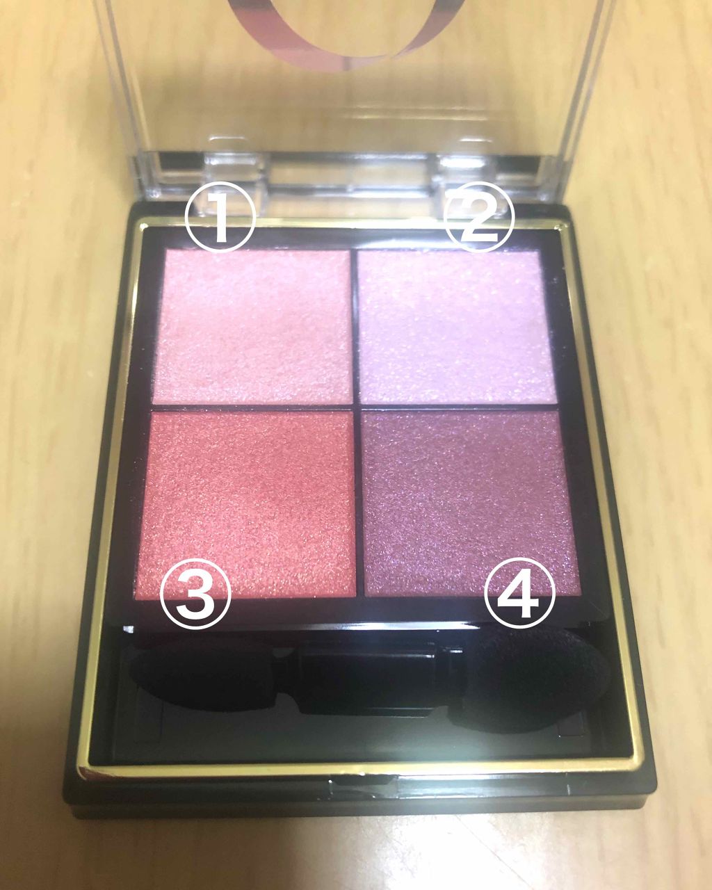 リアルクローズシャドウ/excel/アイシャドウパレットを使ったクチコミ（2枚目）