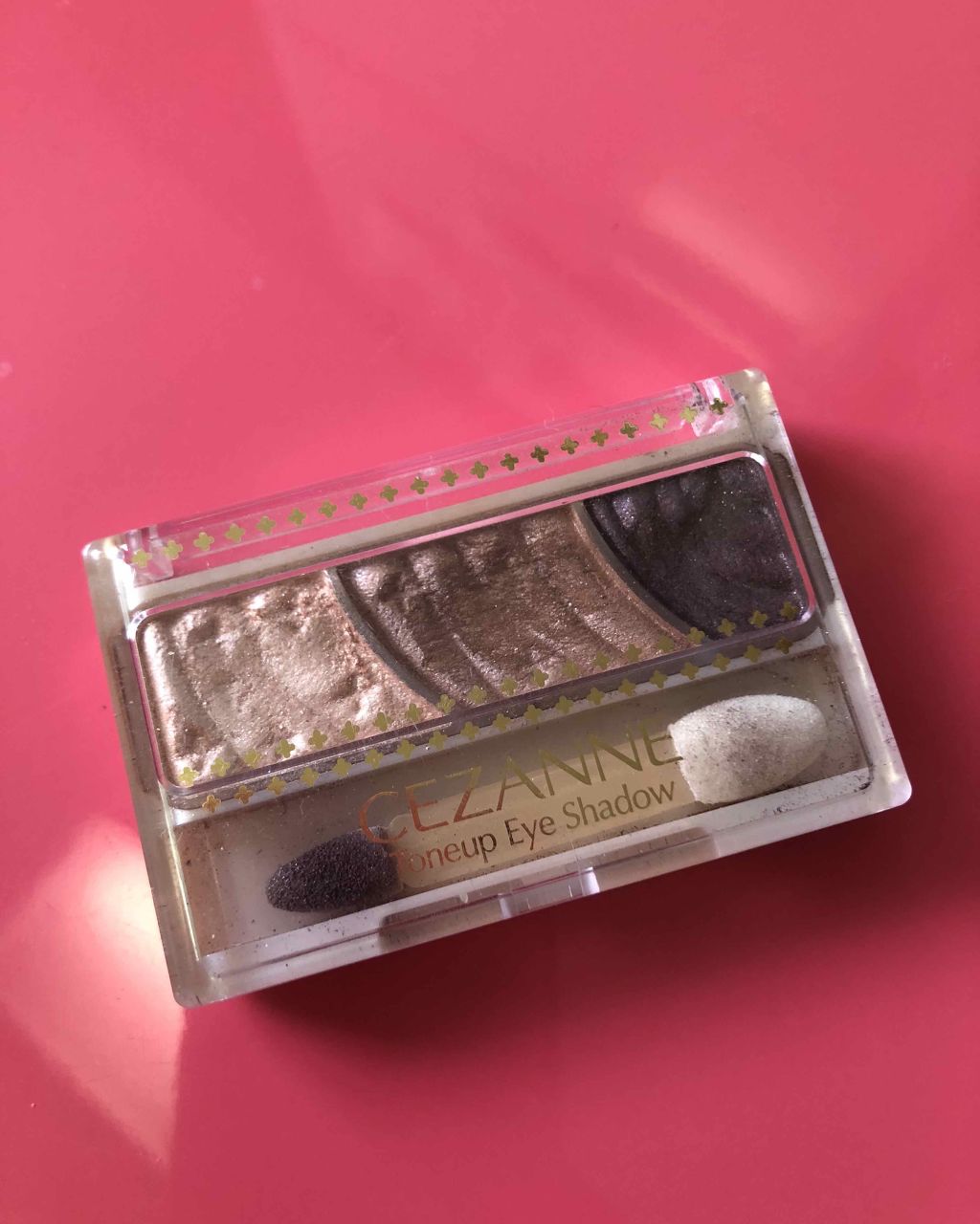 トーンアップアイシャドウ/CEZANNE/アイシャドウパレットを使ったクチコミ(1枚目)