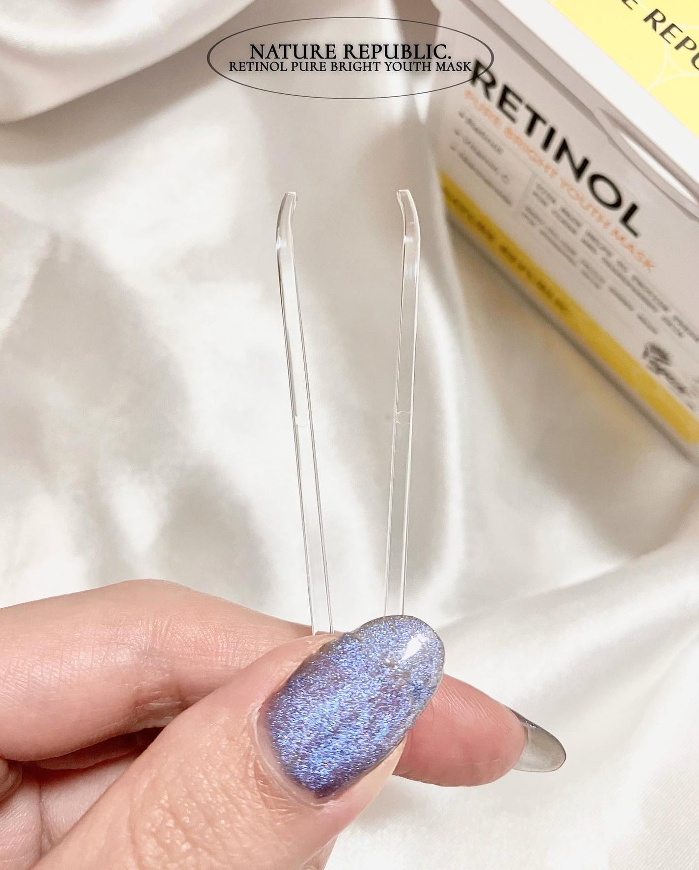 キューブマスク レチノール/ネイチャーリパブリック/シートマスク・パックを使ったクチコミ(4枚目)