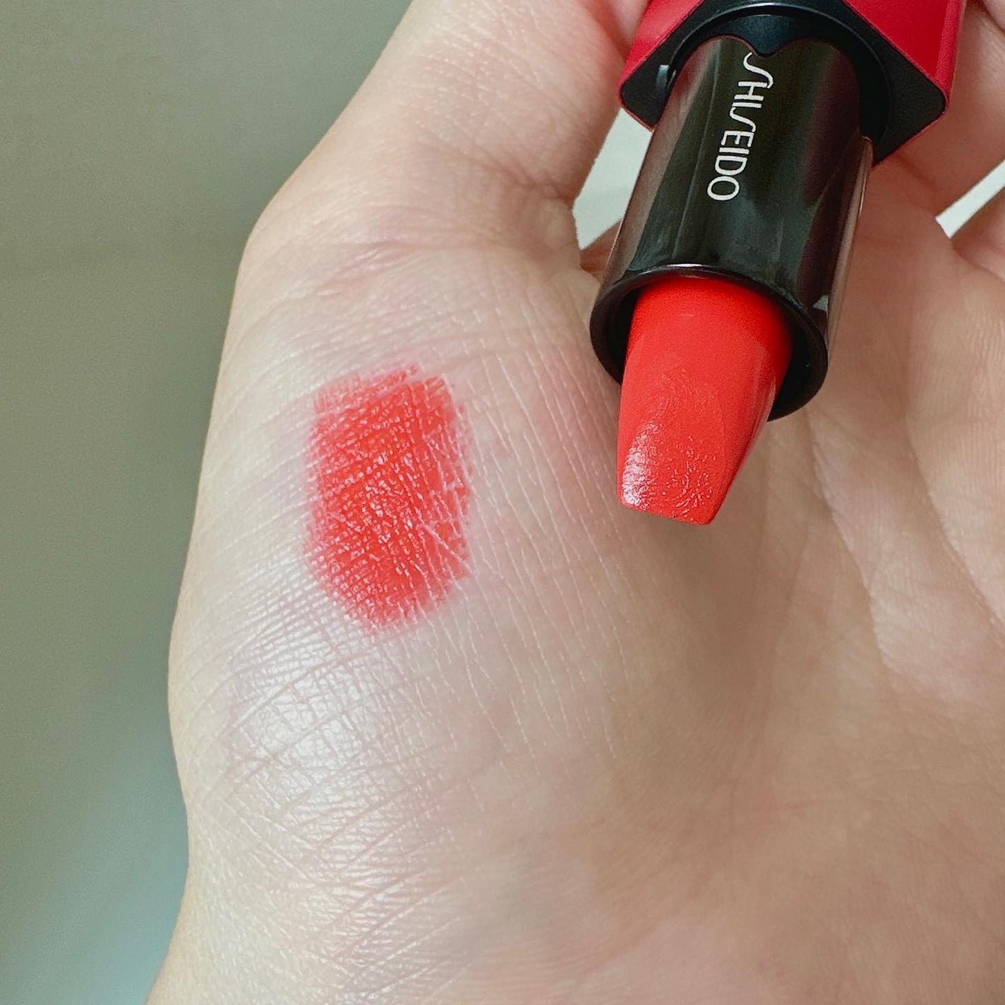 テクノサテン ジェル リップスティック/SHISEIDOザ・メーキャップ/口紅を使ったクチコミ(3枚目)