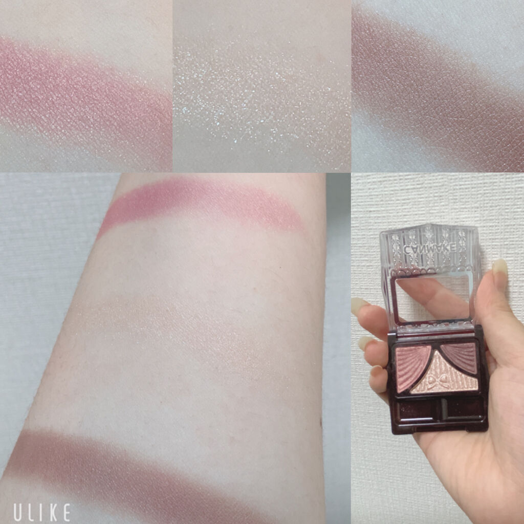 ジューシーピュアアイズ/キャンメイク/アイシャドウパレットを使ったクチコミ（2枚目）