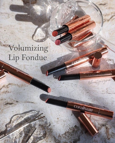 Volumizing Lip Fondue/CORALHAZE/リップケア・リップクリームを使ったクチコミ（2枚目）
