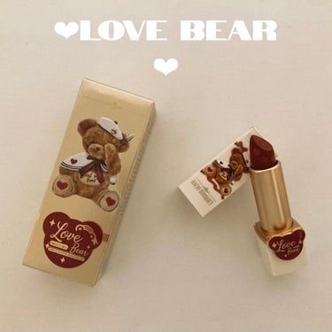 Love Bear マットリップスティック/FlowerKnows/口紅を使ったクチコミ（1枚目）