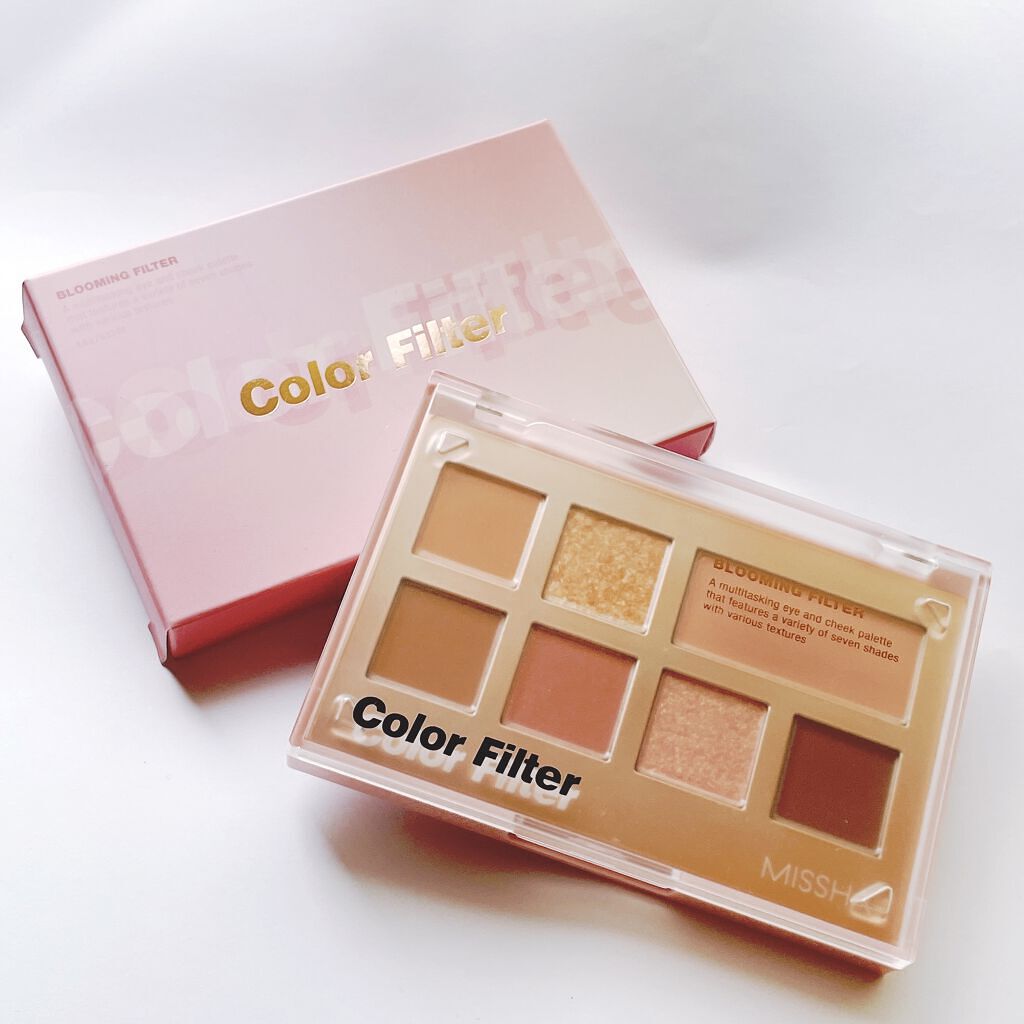 カラーフィルターシャドウパレット/MISSHA/アイシャドウパレットを使ったクチコミ（1枚目）