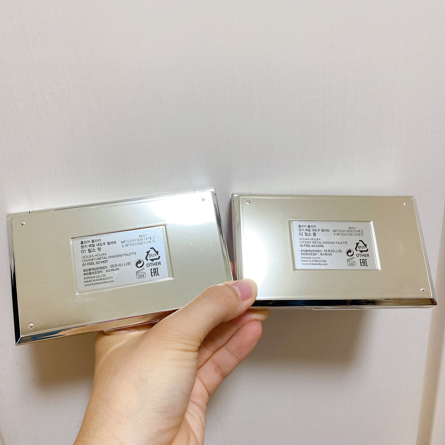 チャンキーメタル アイシャドウパレット/HOLIKA HOLIKA/アイシャドウパレットを使ったクチコミ(8枚目)