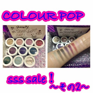 Super Shock Shadow/ColourPop/パウダーアイシャドウを使ったクチコミ（1枚目）